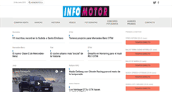 Desktop Screenshot of infomotor.es