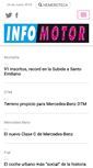 Mobile Screenshot of infomotor.es